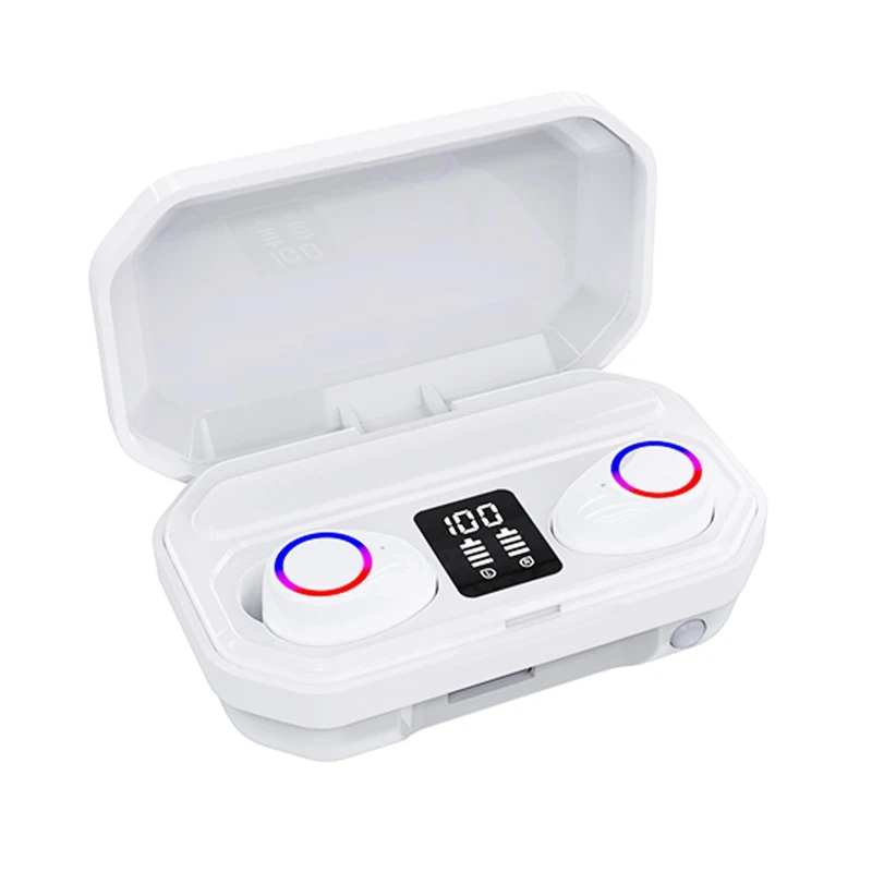 Bluetooth-наушники 5 0 50 мАч с зарядным футляром |