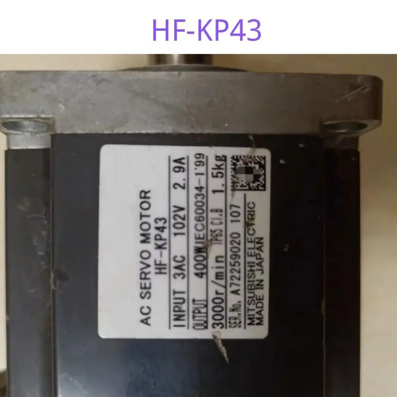 

HF-KP43 HF KP43 second-hand servo motor，normal function tested OK