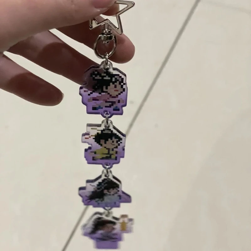 Телесериал Yong Ye Xing He Love Game in Eastern Fantasy Ling Miaomiao Косплей Брелок Акриловый Сумка