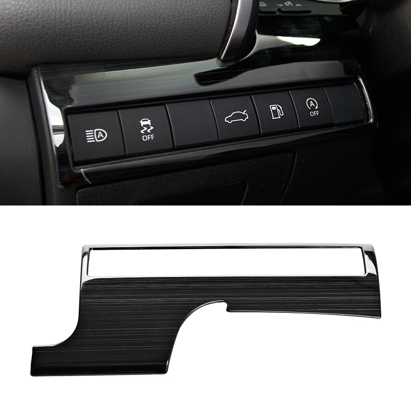 

Автомобильные аксессуары для Toyota Camry 70 XV70 2018-2021 2022 2023, кнопка регулировки фар из нержавеющей стали, наклейка на крышку