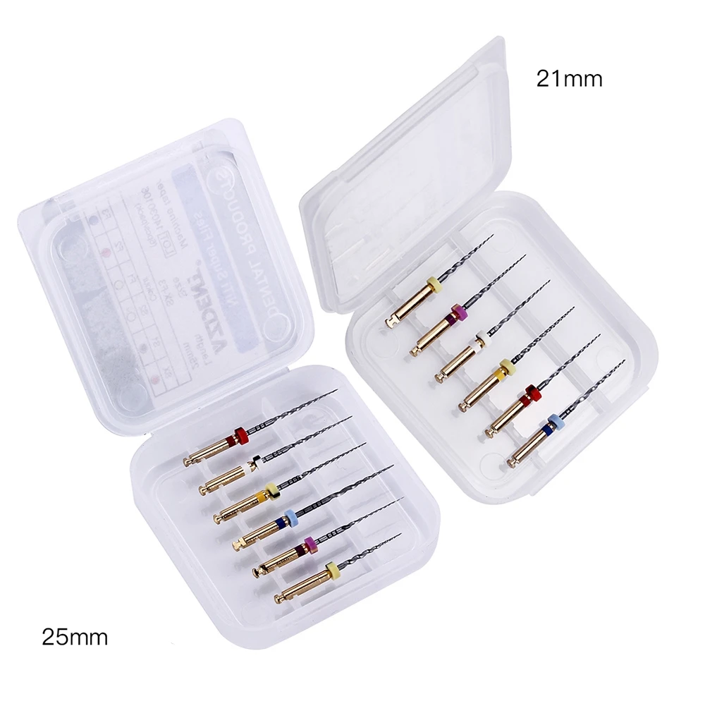 Использование стоматологического двигателя NiTi супер роторный напильник AZDENT