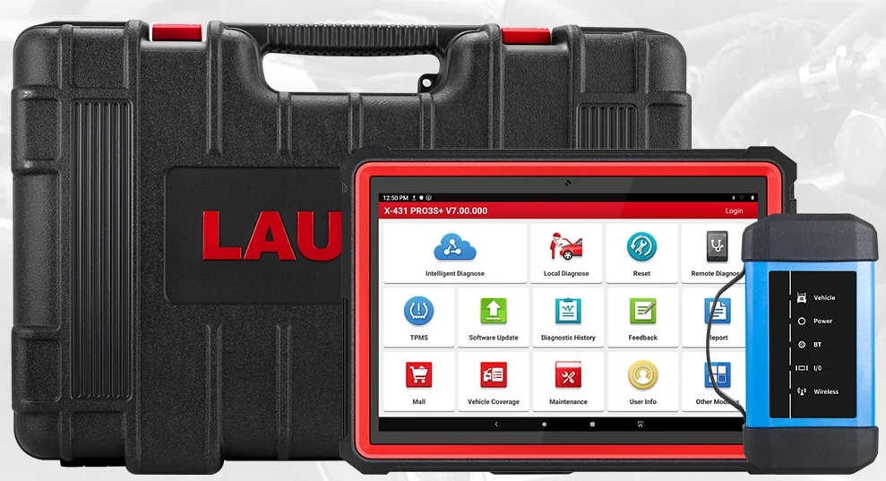 LAUNCH X431 PRO3S+ HDIII 12 В Автомобиль/24 Грузовик Полная система диагностических