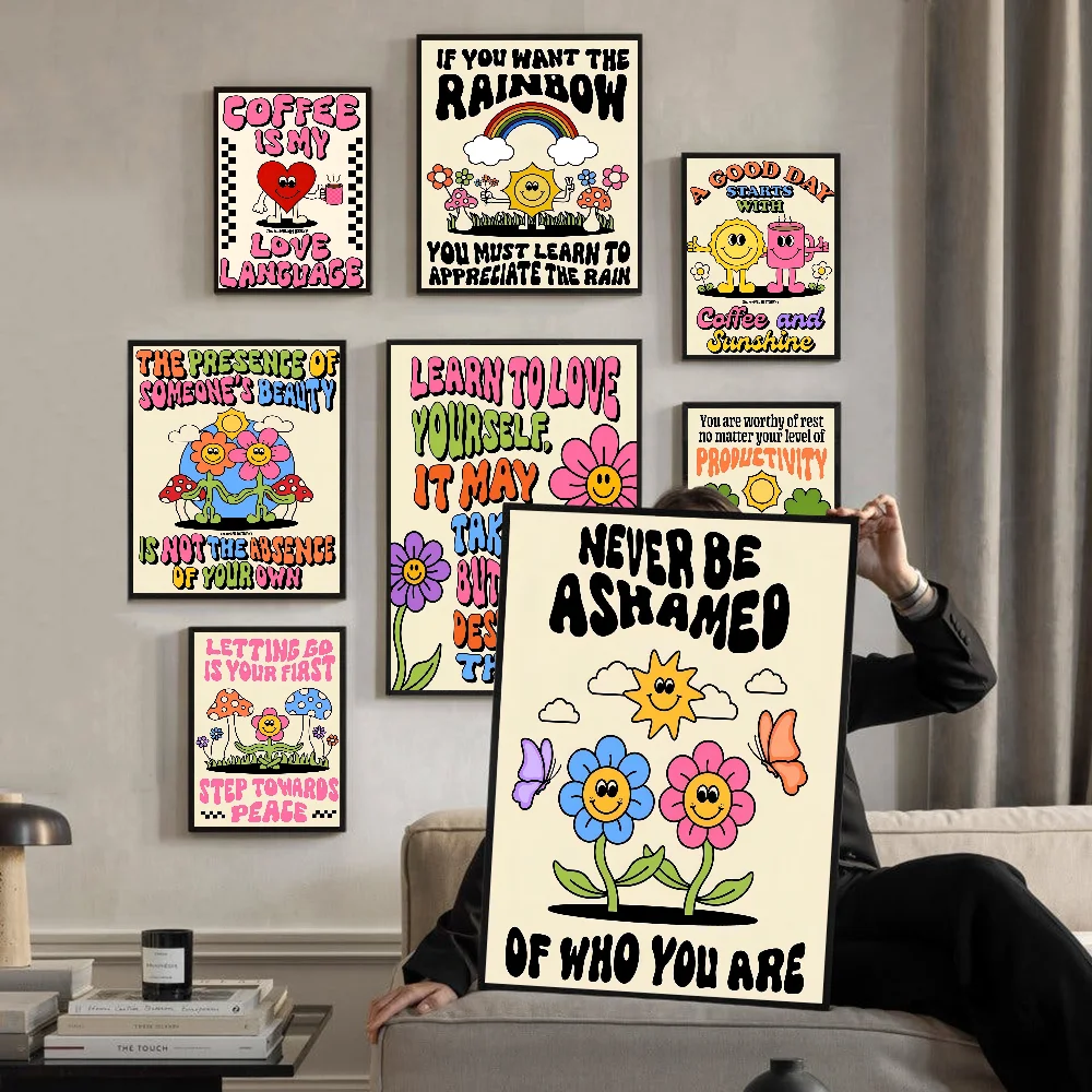 Ретро Кухня Еда Картаз Персонаж Классические Винтажные Плакаты Винтаж Комната