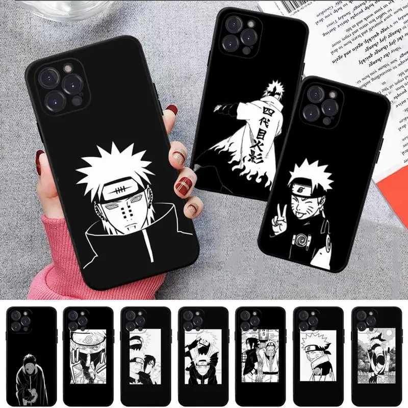 

Bandai Naruto Kakashi Hatake Phone Case For iPhone 14 11 12 13 Mini Pro XS Max Cover 6 7 8 Plus X XR SE 2020 Funda Shell