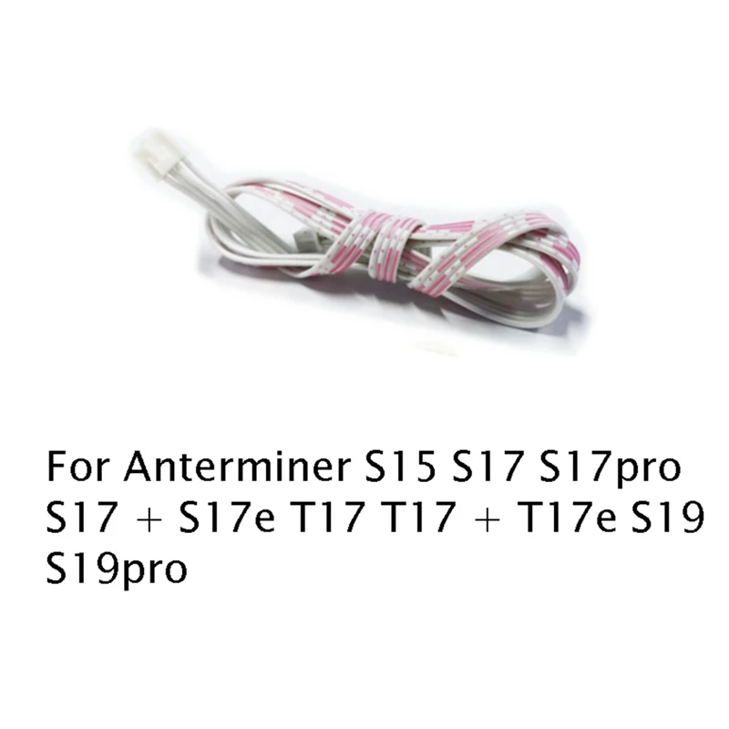 

S19 Voltage Regulating Cable 4 Pin To 6 Pin Cable Miner Connect Data Cable For Anterminer S19 S19 Pro T19 T17+ 60Cm