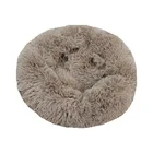 Круглый длинный плюшевый матрас для собак, лежак для кошек, лежак для сна, диванные подушки, кровать для домашних животных, подушка для собак, товары для домашних животных
