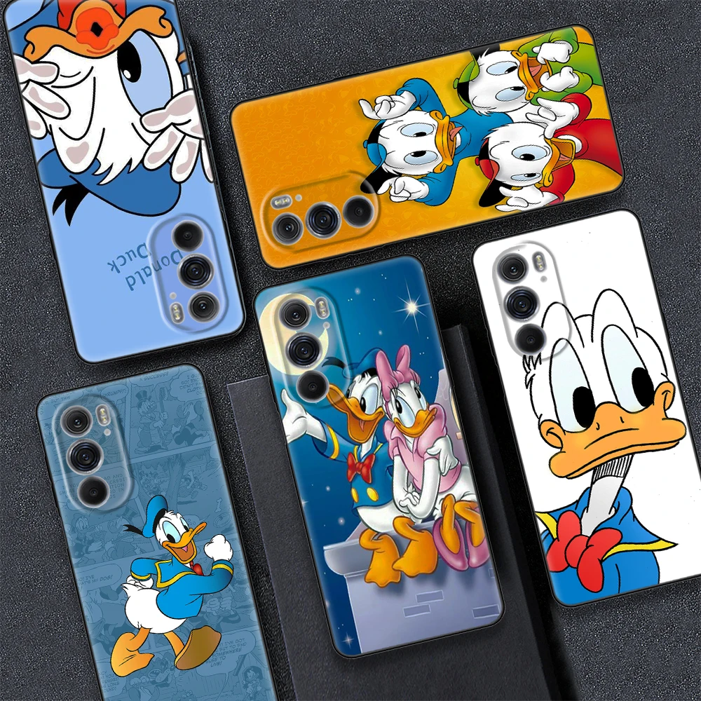 Мягкий Силиконовый ТПУ чехол Disney Дональд Дак для MOTO E 4 5 6 20LITE EDGE ONE PRO P50 Z3 PLAY GSTYLUS