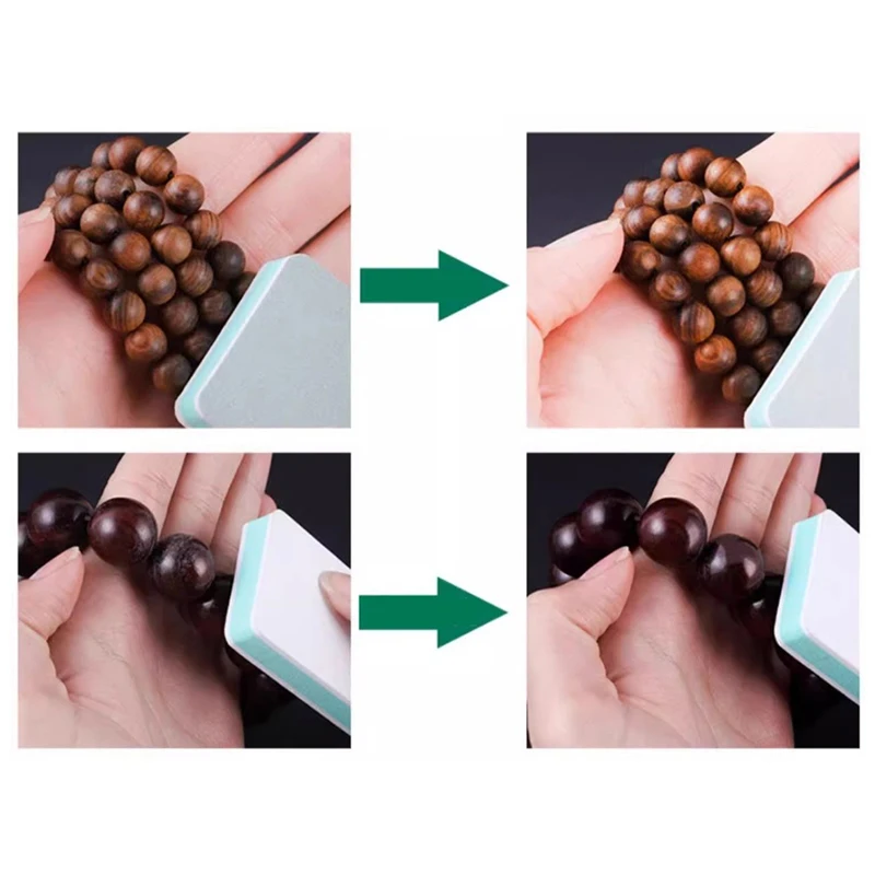 Двусторонняя буферная пилка для ногтей зернистость 1000 полукруглый Полировочный