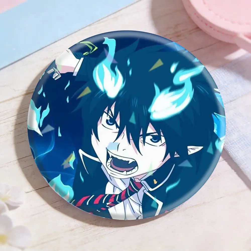 Фото Значки B-Blue Exorcist: нишевый дизайн, броши для рюкзаков, значки на лацканы, креативные аксессуары №3