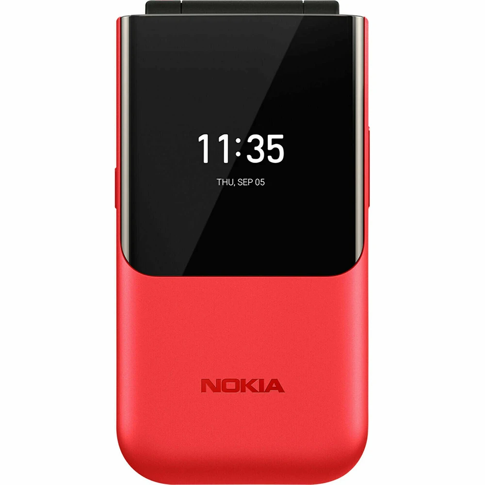 Nokia 2720 Flip 4G БУ телефон, 2 SIM-карты, 2.8-дюймовый экран, 3.5 мм, WiFi, MP3, 1500 мАч, Bluetooth, двухъядерный процессор Snapdragon 205, резервный телефон Nokia, разблокированный. (art.: 3920dcf52f05e) - 3920dcf52f05e