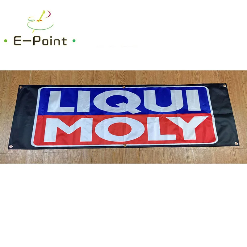 

130GSM 150D Material Liqui Moly Oil Banner 1.5ft*5ft (45*150cm) Size for Home Flag Indoor Outdoor Decor yhx185