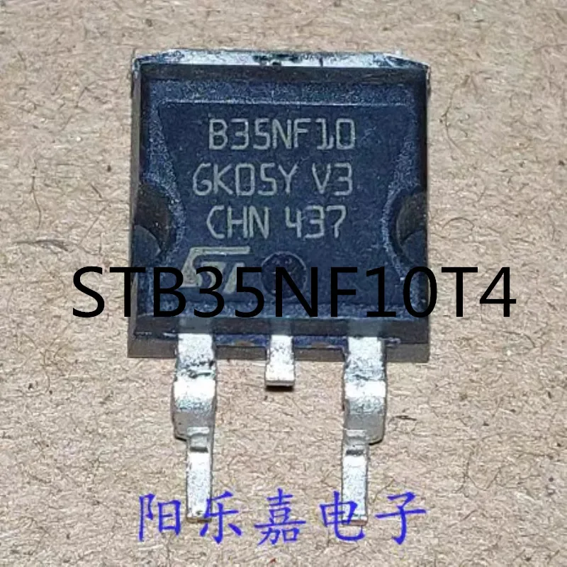 

10Pcs/Lot STB35NF10T4 B35NF10 TO263 100V40A New Original MOS