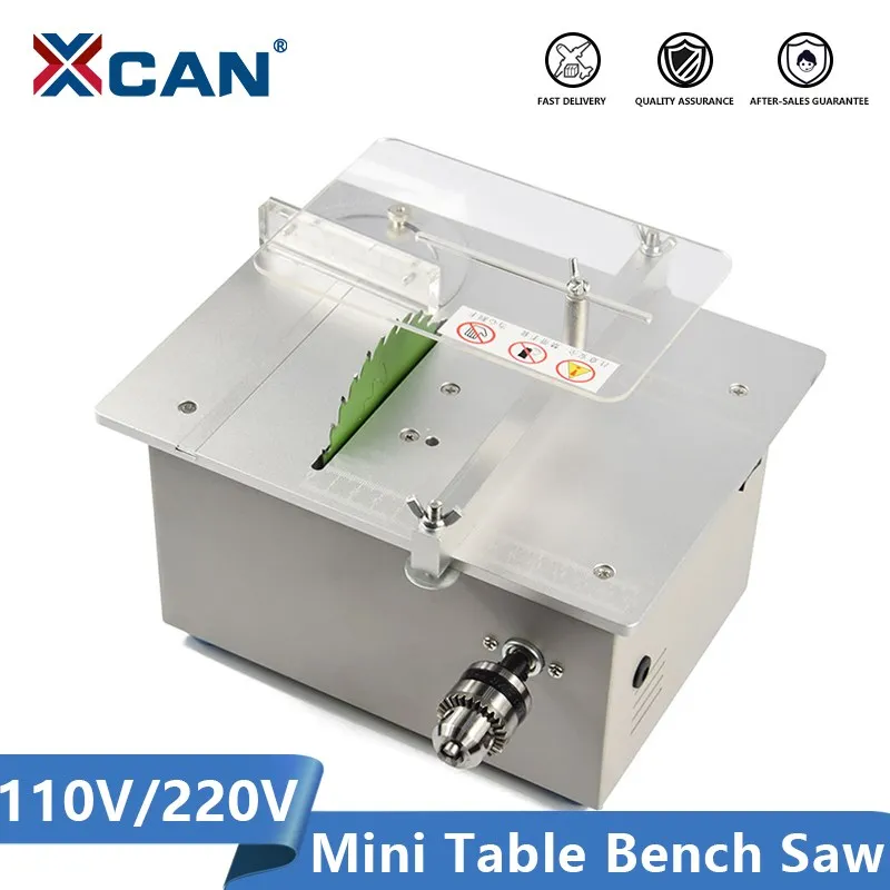 

Настольная мини-пила XCAN 24 в 110 В 220 В, электрическая настольная пила «сделай сам», модель ручной работы, режущий инструмент с лезвием для цирк...