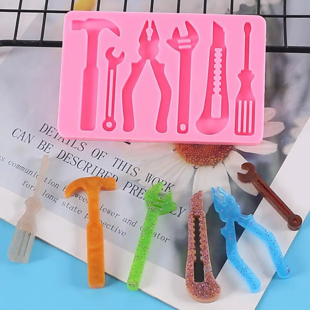 

DIY Labor-savinng Pliers Hammer Fondant Mold Durable Candy Mold Reusable Baking Accessories
