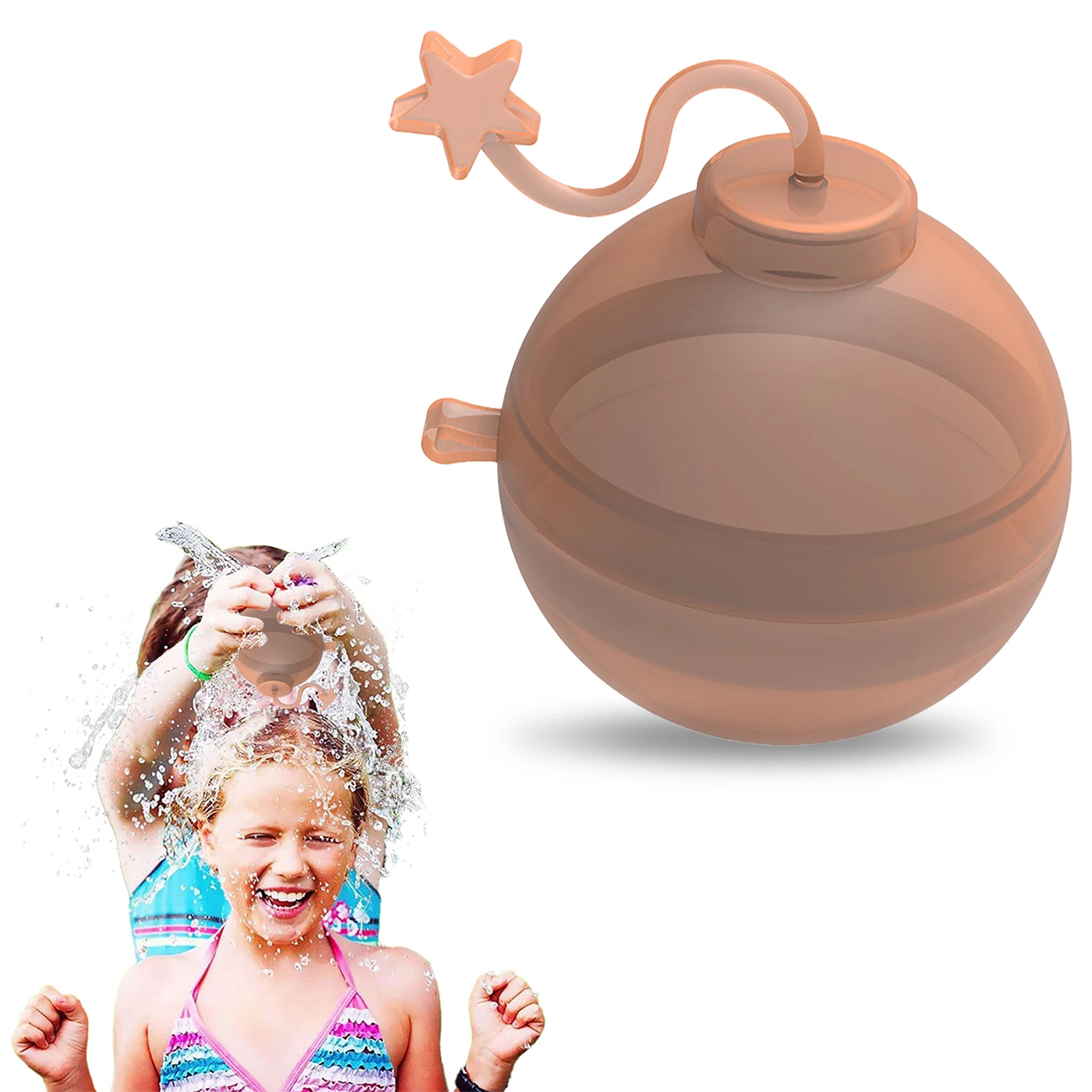 

Reusable Silicone Water Balloons Self Sealing Reusable Water Balloons Easy Tying Durable Water Balloon Summer Outdoor Activities