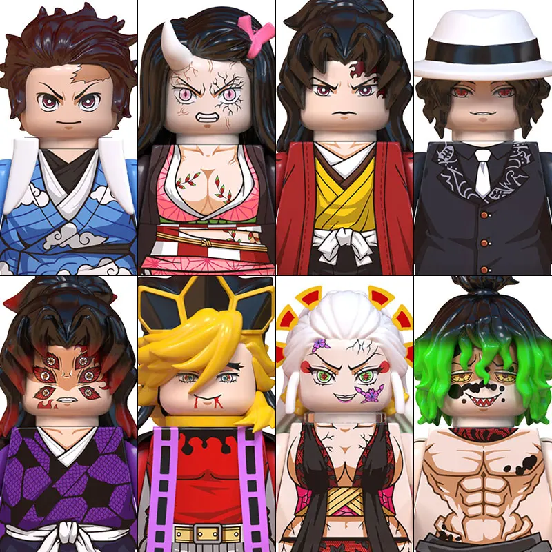 Лидер продаж 2024 игрушки WM6138 конструктор с клинком рассекающего демонов