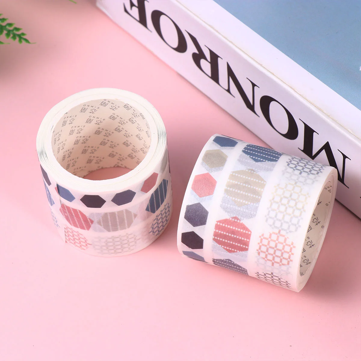 2 шт. базовая цветная наклейка-планировщик прозрачная клейкая лента магнитная