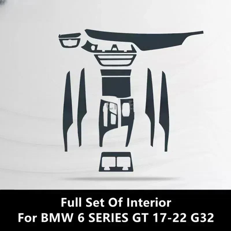 Для BMW 6 серии/GT 11-22 F06 F13 G32 интерьерная центральная консоль автомобиля прозрачная