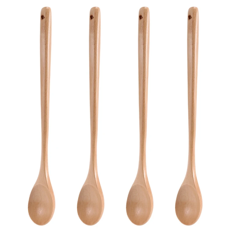 8 шт. деревянные ложки для перемешивания длина 13 дюймов |