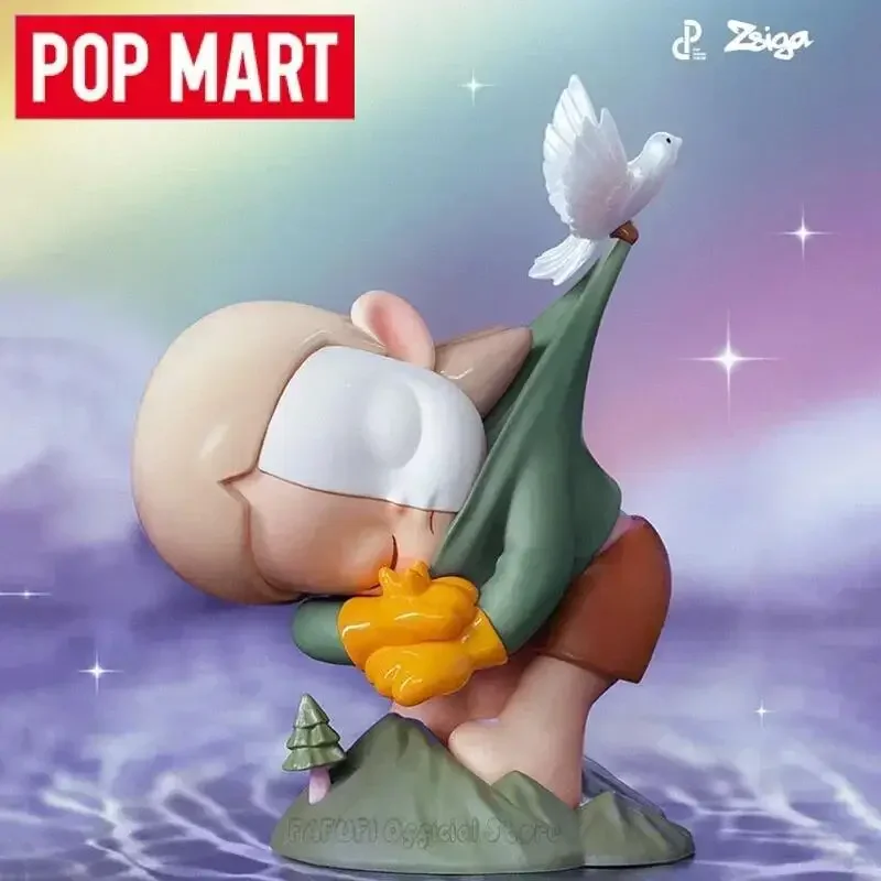 Фото POP MART Zsiga Let It Be Series Слепая случайная коробка Слепая коробка Тайная коробка Угадай Сумка Игрушки Кукла Симпатичная аниме-фигурка Настольные украшения №4