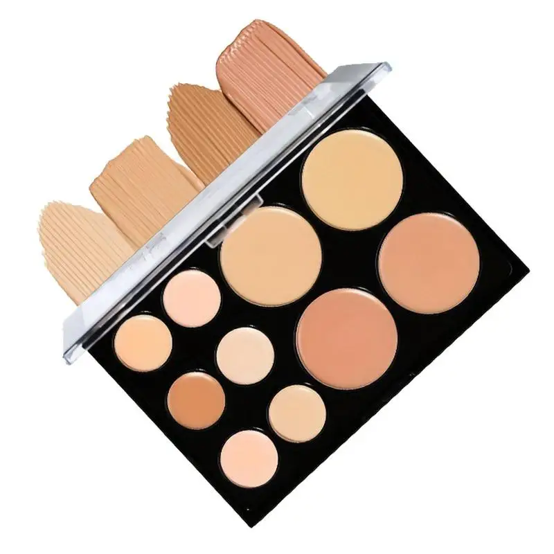 

Highlighter Makeup Palette Makeup Powder Facial 10 Color Concealer Fine Texture Makeup Tool Gifts For Birthdays Christmas