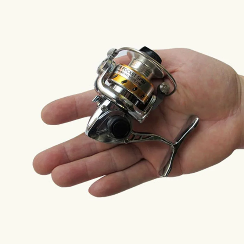 

Pen rod reel, ice fishing winter reel, valve fishing reel, mini 1 full metal spinning wheel
