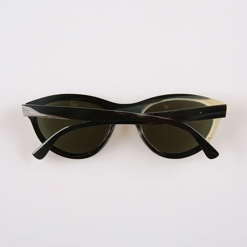 Женские солнцезащитные очки мужские уникальные ретро-кошачий глаз классические