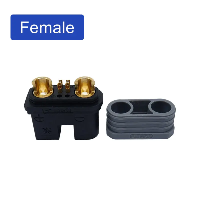 

Разъем аккумулятора для хранения энергии 160-220 А для авиационной модели вилочного погрузчика, дрона, женский и мужской разъем, штепсельная вилка с защитой от свечи заряда