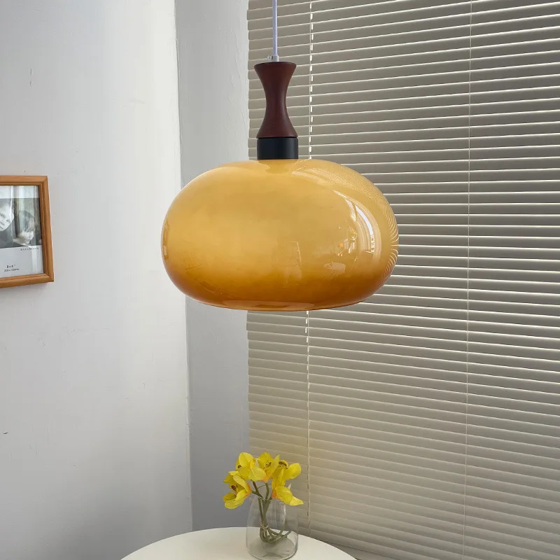 Средневековая люстра Bauhaus в спальне японском стиле тихая винтажная ветряная для