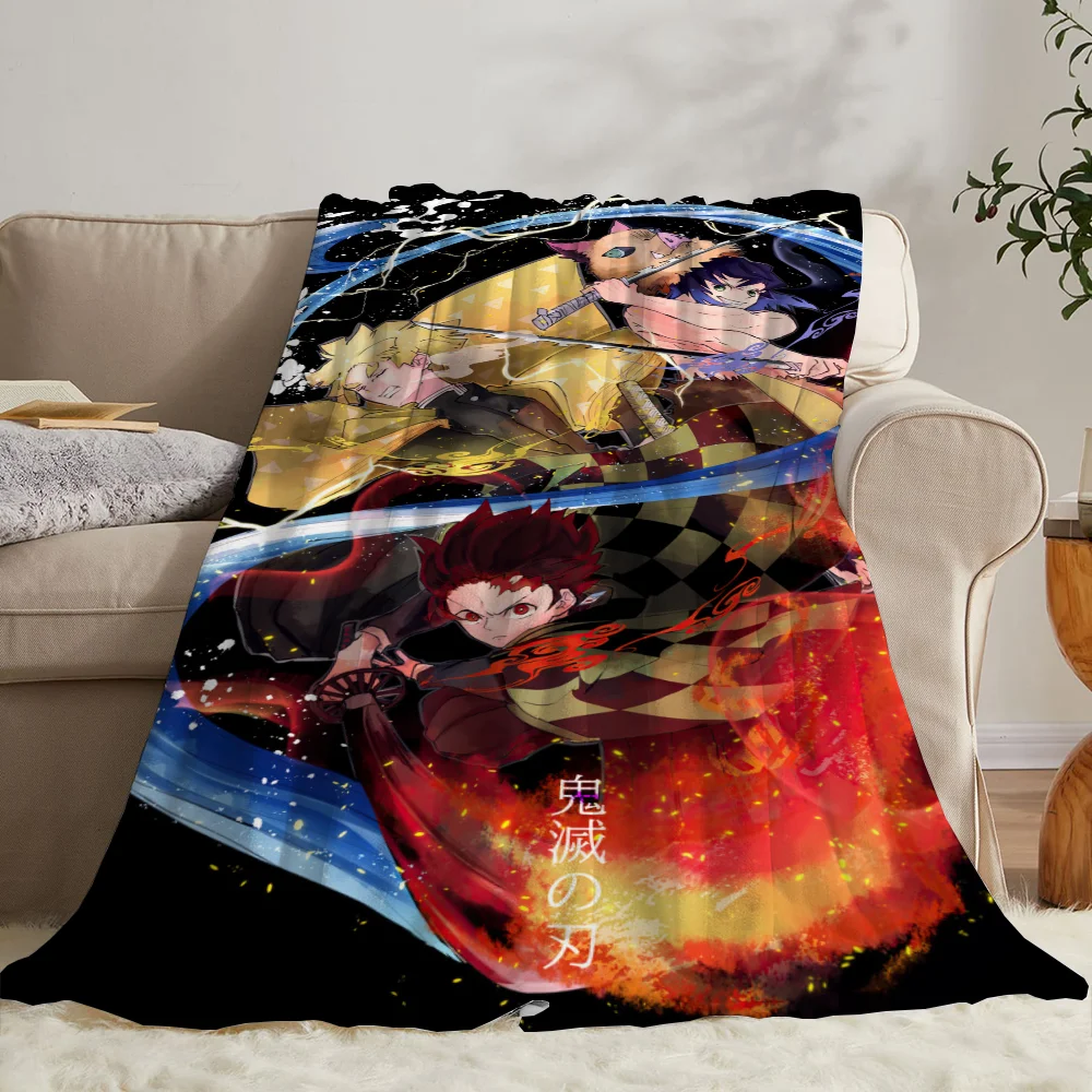 Одеяло для кровати рассекающее демонов 150X200 см