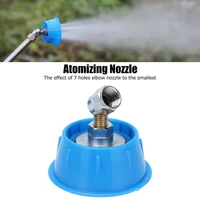 7 holes atomizing nozzle g14 female thread elbow agricultural high pressure pesticide sprayer nozzle garden water connectors
