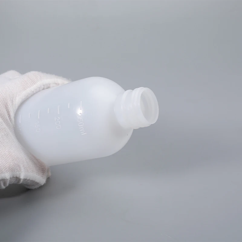 Пищевой класс пустая круглая пластиковая бутылка с крышкой Герметичная Бутылка