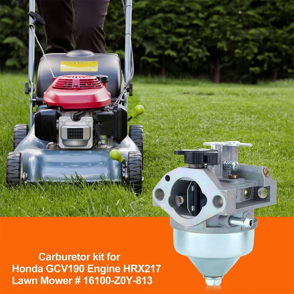 Фото Карбюратор для газонокосилки Honda GCV190, комплект для ремонта, простая установка, заводская настройка №2