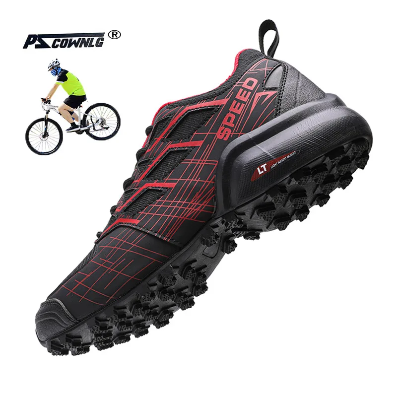 

Mens Bicycle Shoes Non-slip MTB Shoes Men Road Cycling Shoes Breathable Sports Mountain Bike Hiking Sneakers