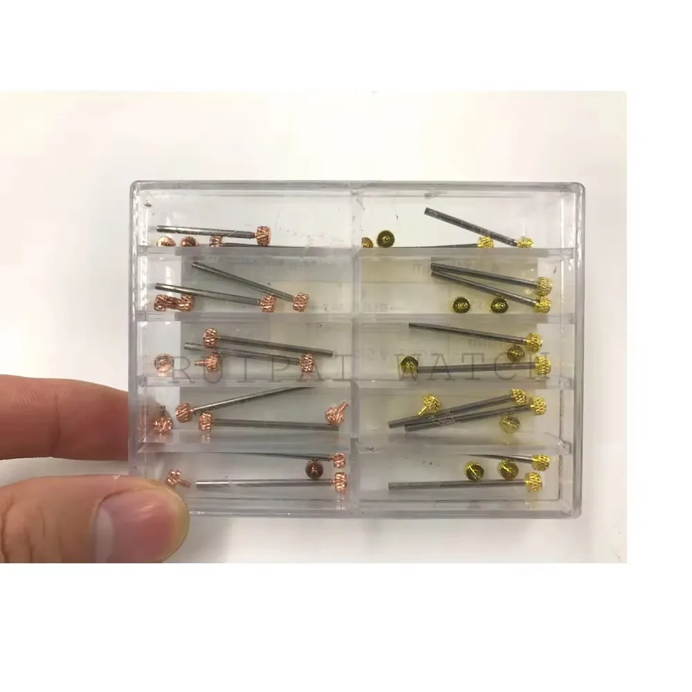 Винтовой пружинный стальной ремешок для часов браслета ремешка цвета розового