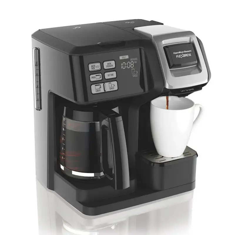 

Free Shipping FlexBrew Trio Coffee Maker Black 12 Cups and Single-Serve 49957