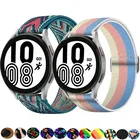 Ремешок нейлоновый для Samsung Galaxy watch 4classic46 ммActive 2Gear S3amazfit, регулируемый эластичный браслет для Huawei GT 23 Pro