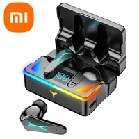 xiaomi fone bluetooth headset x7 gaming low latency colorful breathing light bilateral stereo headphones waterproof headphones