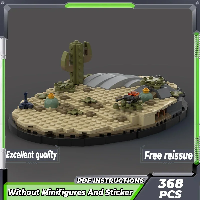 Конструктор Moc серии Биомы мира модульные блоки подарки рождественские игрушки