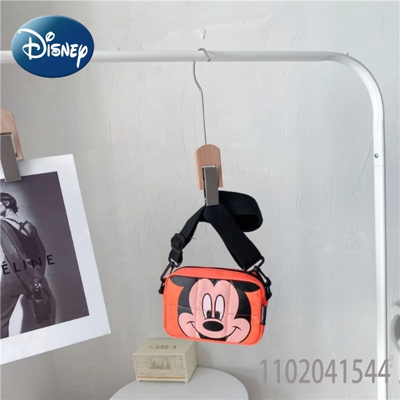 Disney Mickey Mouse Mini Small Treasure for Children 2022 New Fashion Versatile Single Shoulder Crossbody Bag Nylon Cute Casual