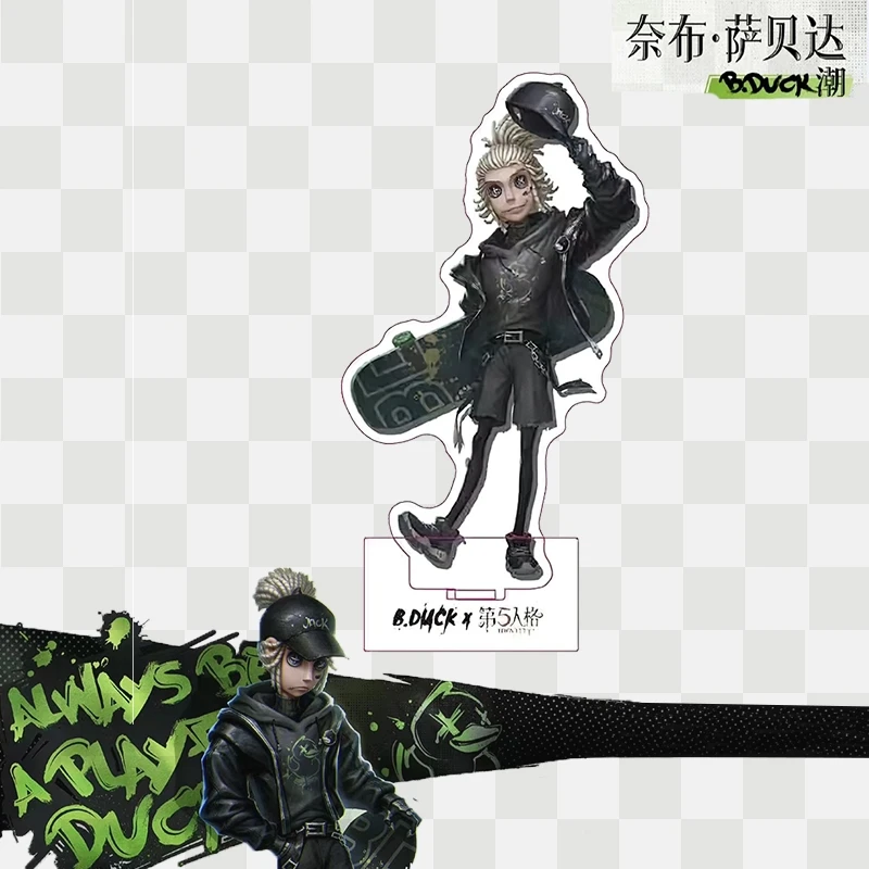 Аниме идентичность V Naib Subedar Joseph Desaulniers Косплей DM BDUCK Tide стоячий знак кулон