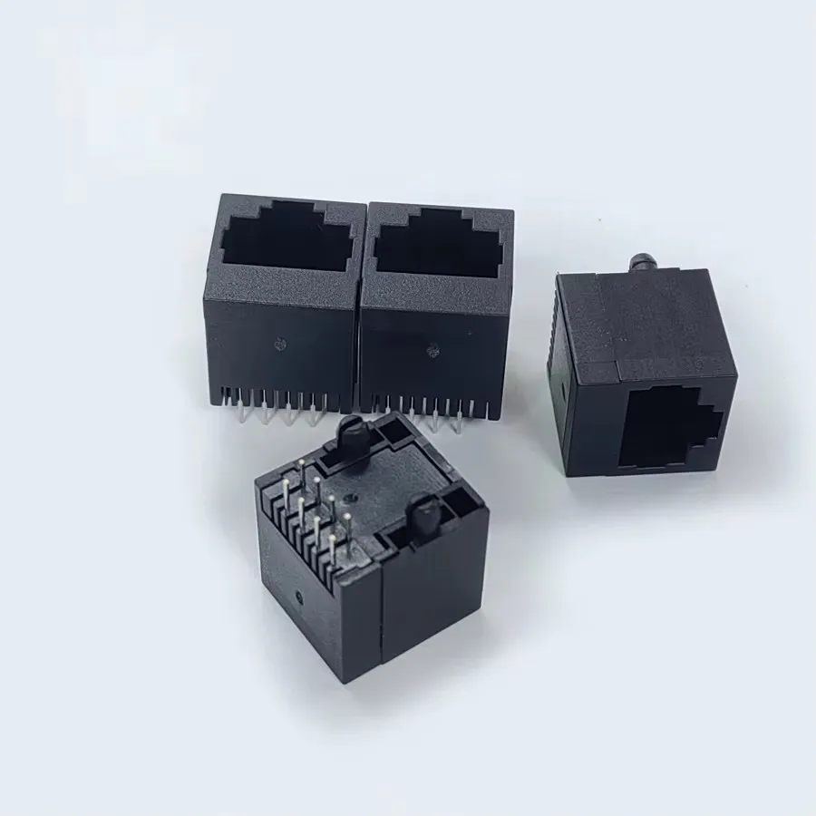 

50 шт., разъём RJ45 8P8C, чёрный