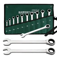 ratchet wrench set 72 tooth gear ring torque socket wrench set double end ring spanner combination wrench hand tool set