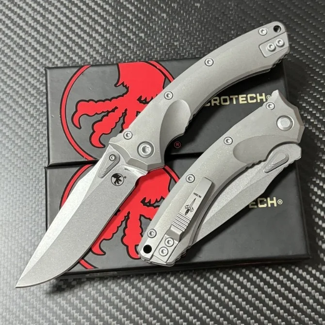 MICROTECH-амфибия ручка из титанового сплава складной нож M390 стальной карманный