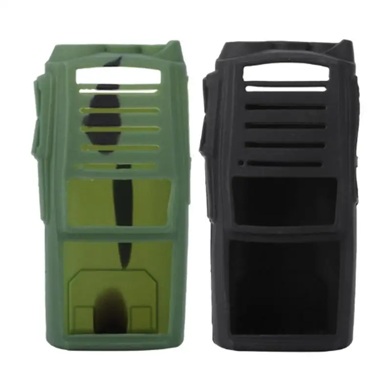 

Soft Silicone Cover With Multifunctional Lightweight Anti-Drop Radio Pouch Two-Way Radio Holster Protection F For Bao Feng UV82