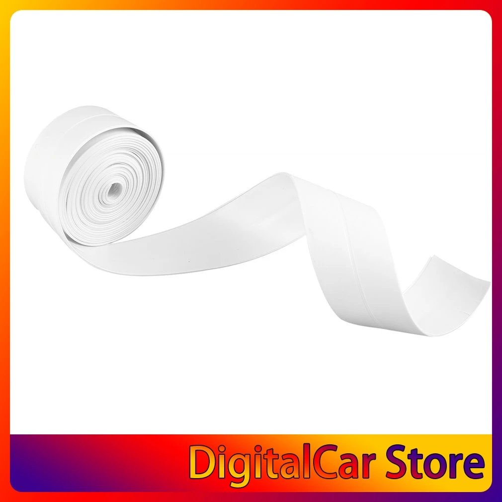 

3.2m*38mm White Mildewproof Sealing Sealant Strip Tape For Bathroom Kitchen Long Lasting Mildew Resistant