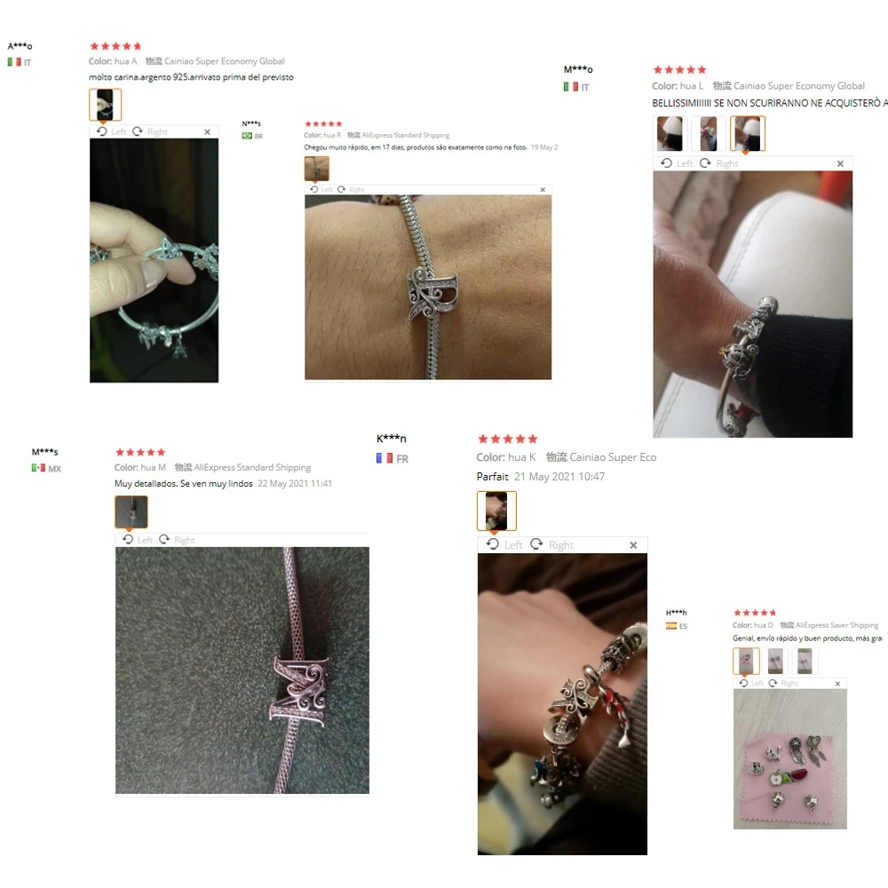 Женский браслет-Талисман из серебра 925 пробы |