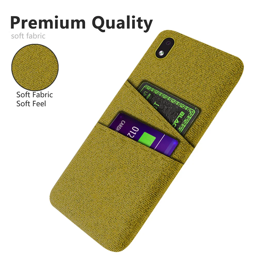 

for Galaxy A01 Core Coque For Cover Samsung Galaxy A01 Core Case Samsung M01 Core A 01 Case Luxury Fabric Dual Card Phone Cover
