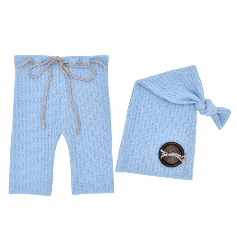 Наряд Для Фотографии Новорожденных С Вязаными Детскими Штанами Длинным Хвостом