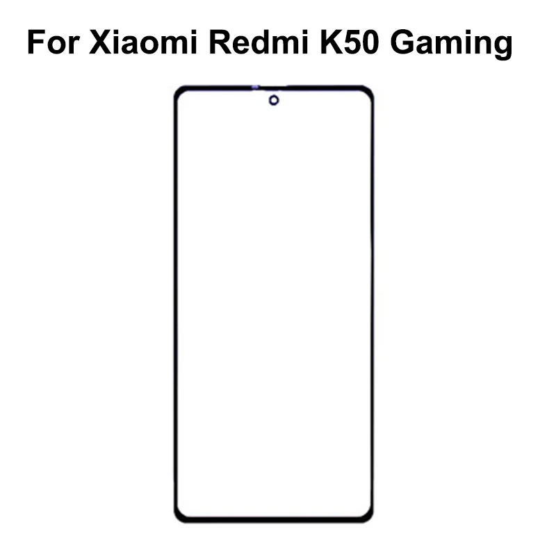 

Для Xiaomi Redmi K50 игровой сенсорный экран внешняя ЖК передняя панель экран Стекло Крышка объектива Красный miK50 версия игры без гибкого кабеля